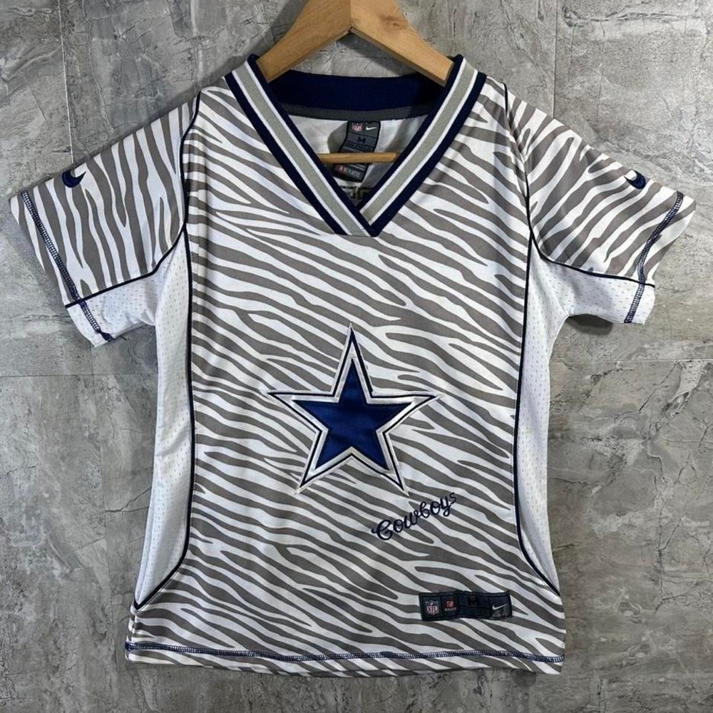 Nike On Field Dallas Cowboys zebra print jersey‎ Jason Witten #82 Woman's Size M